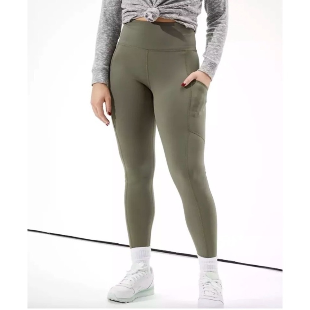 AE The Everything Pocket Highest
Waist Legging - Olive